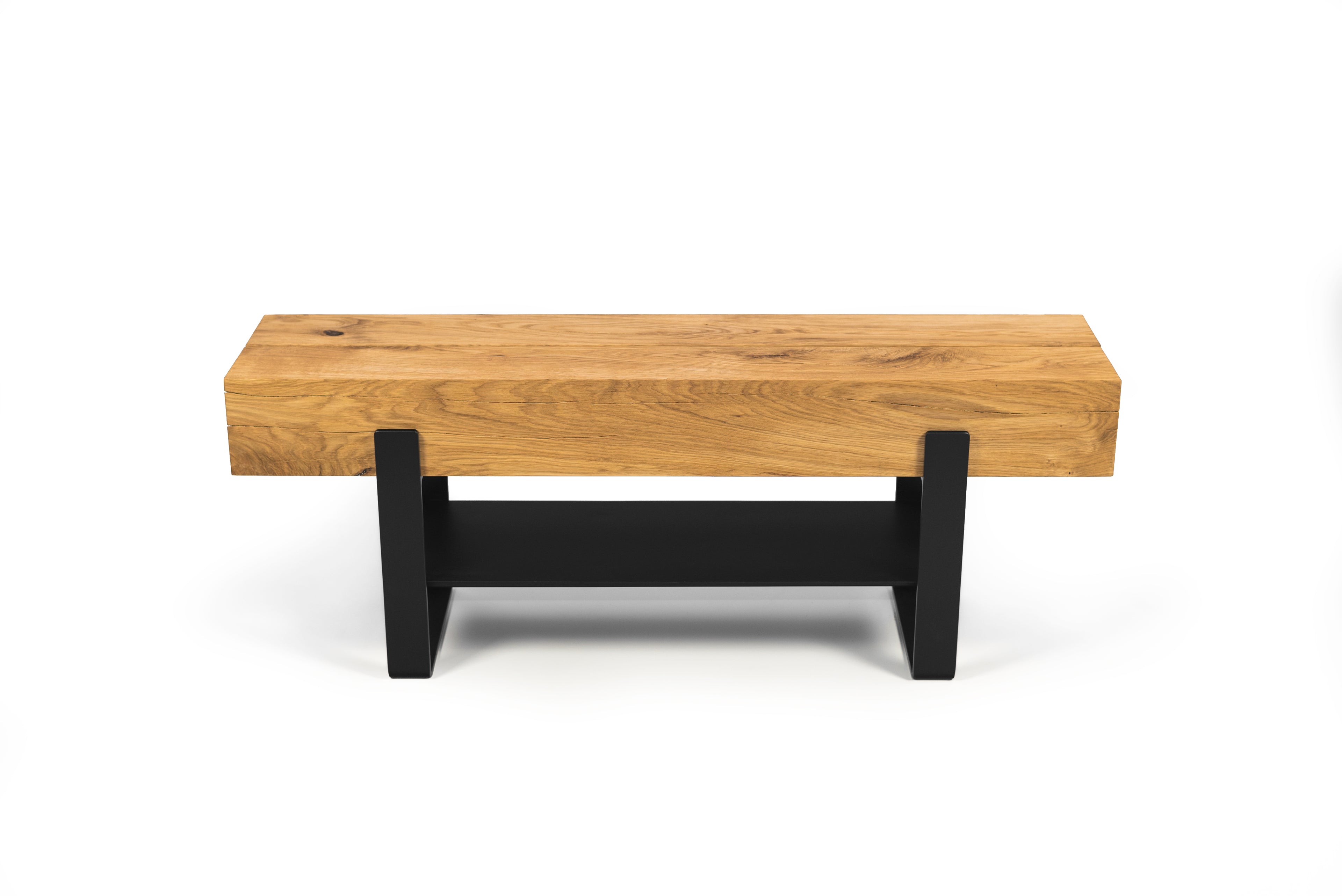 Sitzbank Bank Garderobe Schuhschrank Sideboard Eiche Eichenbalken