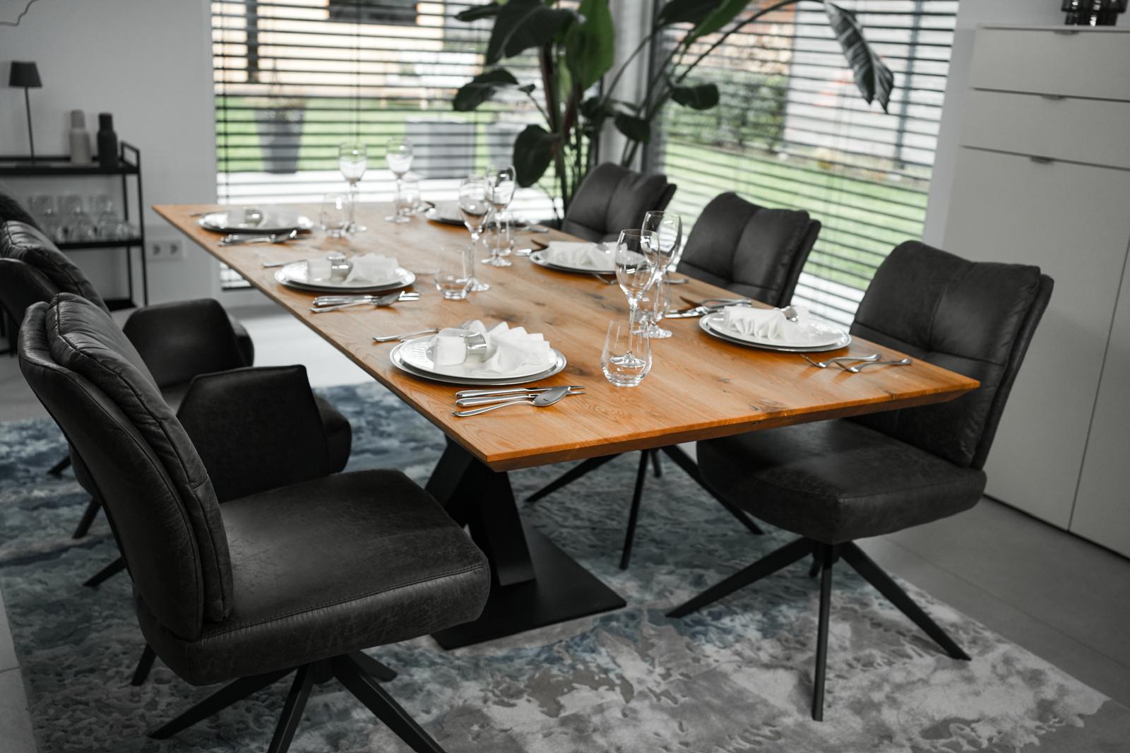 Esszimmertisch Eichenholz Esstisch