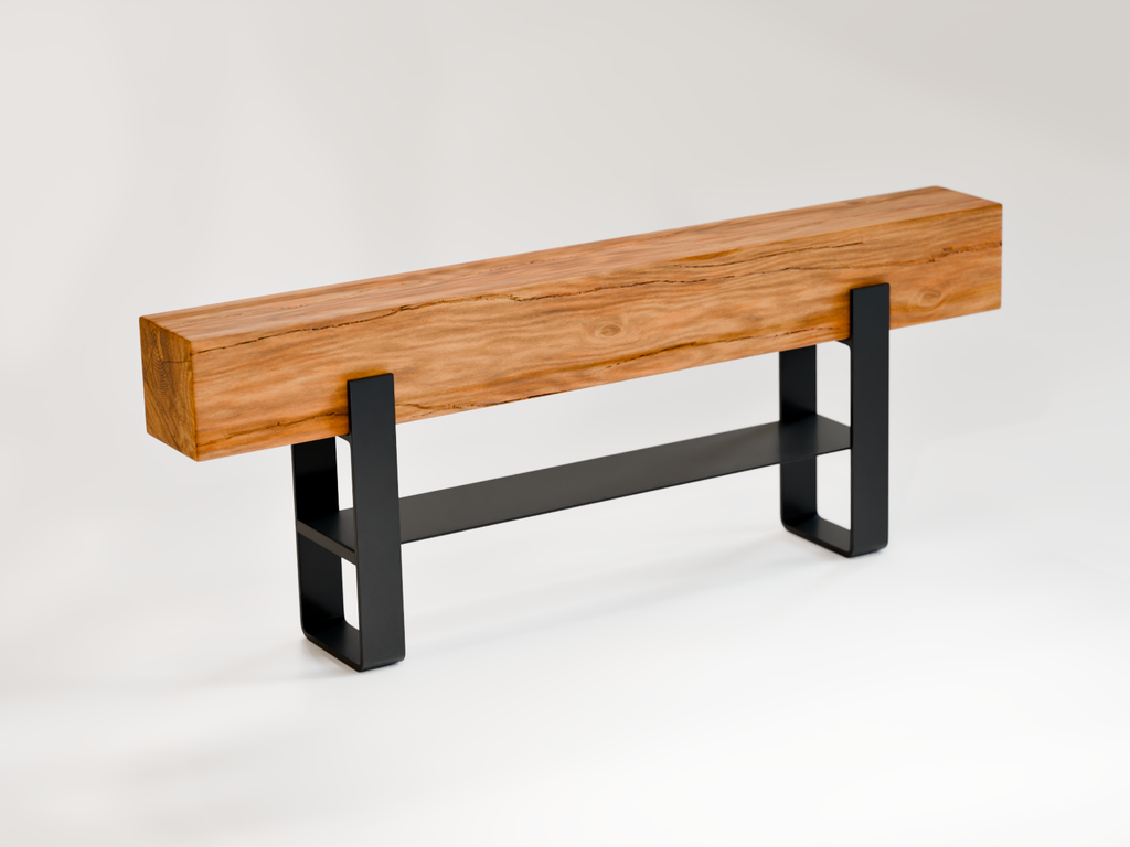 Sitzbank Bank Garderobe Schuhschrank Sideboard Eiche Eichenbalken