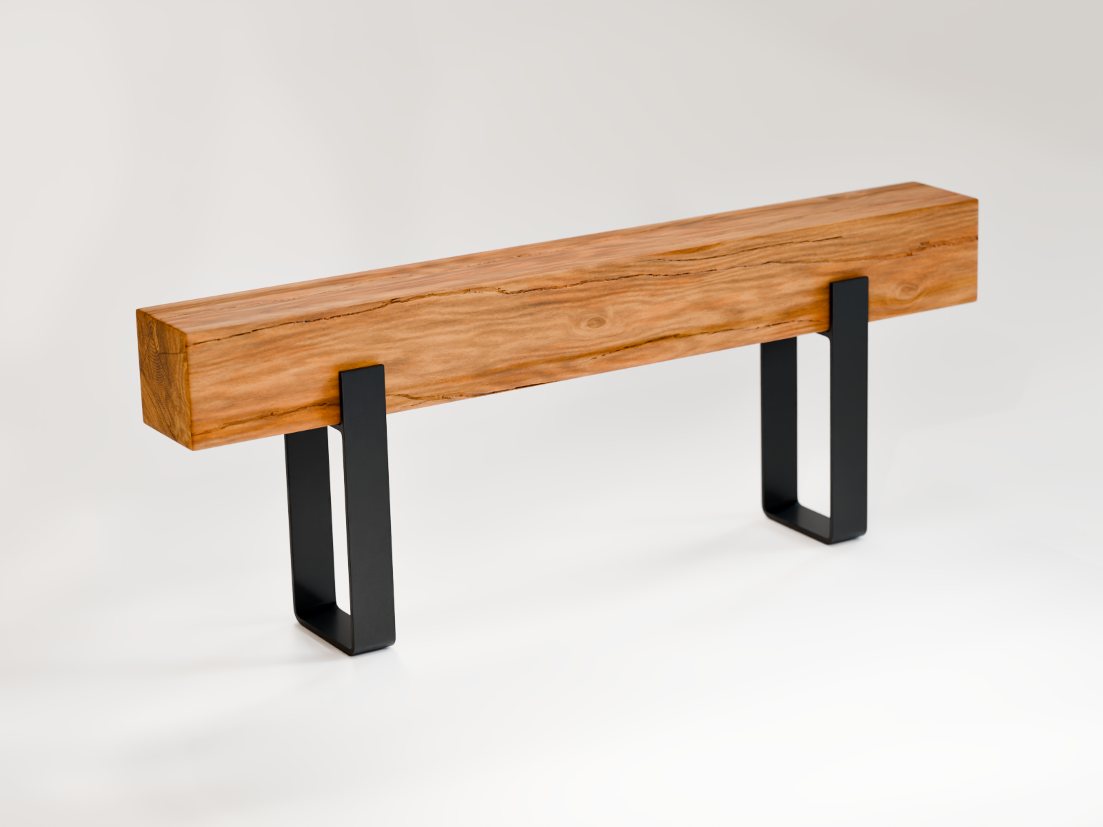 Sitzbank Bank Garderobe Schuhschrank Sideboard Eiche Eichenbalken